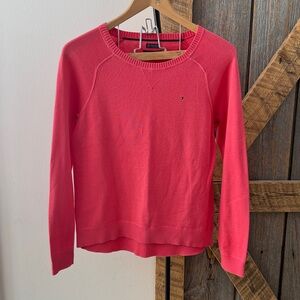 Tommy Hilfiger pink coral sweater-Size M